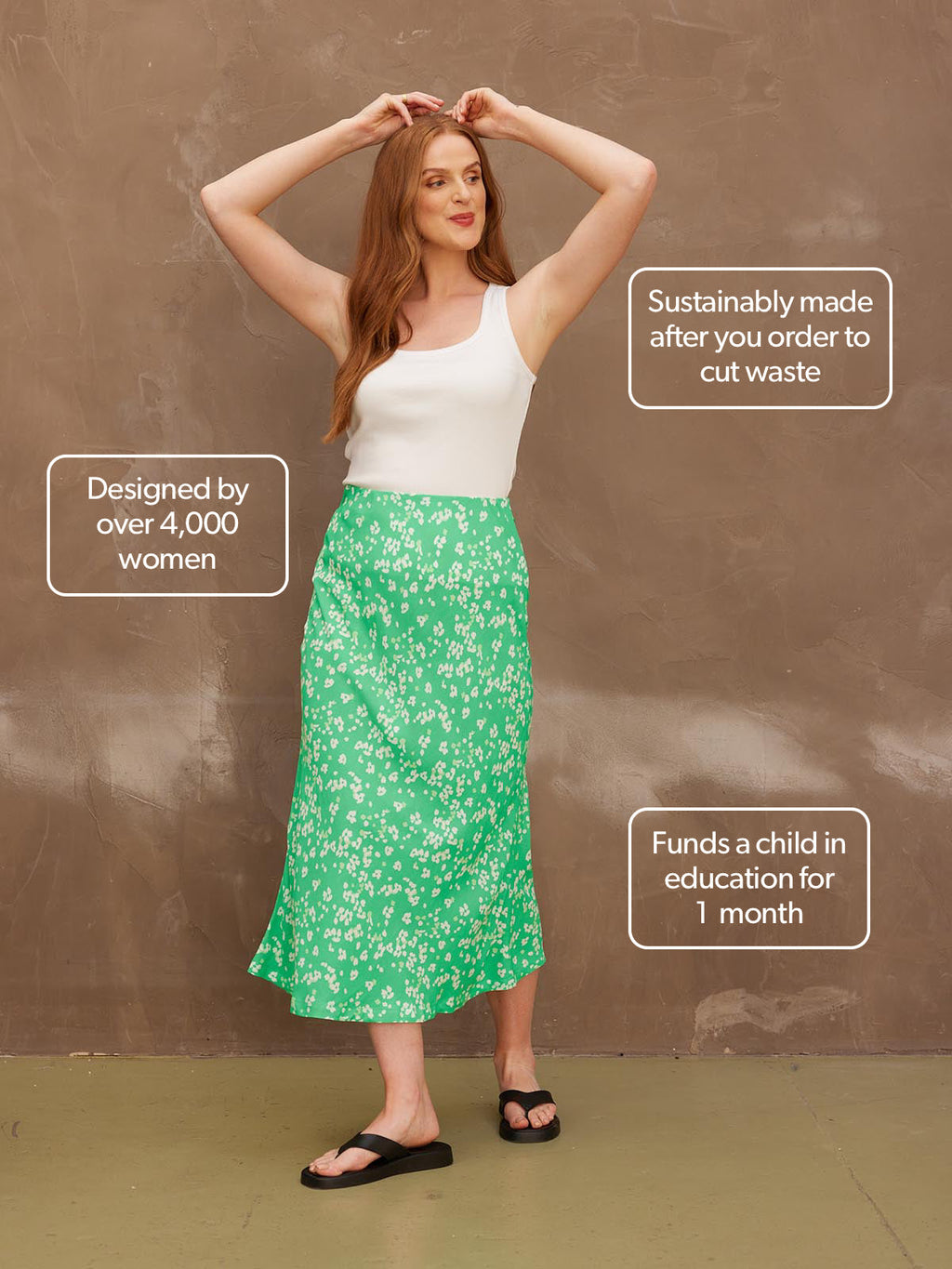 Georgia Midi Skirt