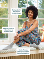 Kara Pyjama Set - Multicolour Floral Print
