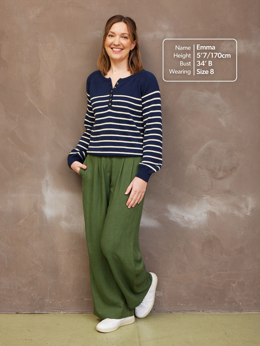 Lana Trouser - Khaki