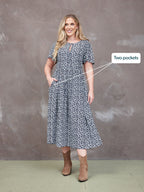 Lilah Monochrome Dress