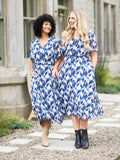 Louise Georgette Midi Dress