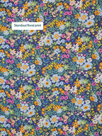 Maddie V-Neck Dress - Multi Coloured Floral