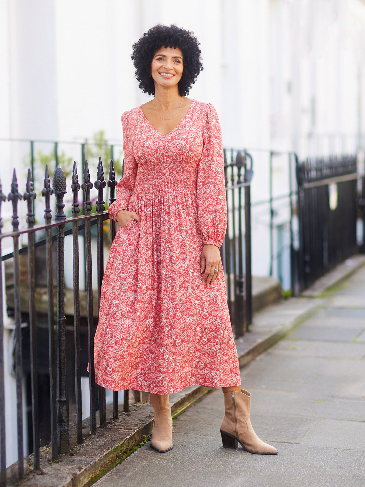 Maddie Dress - Paisley