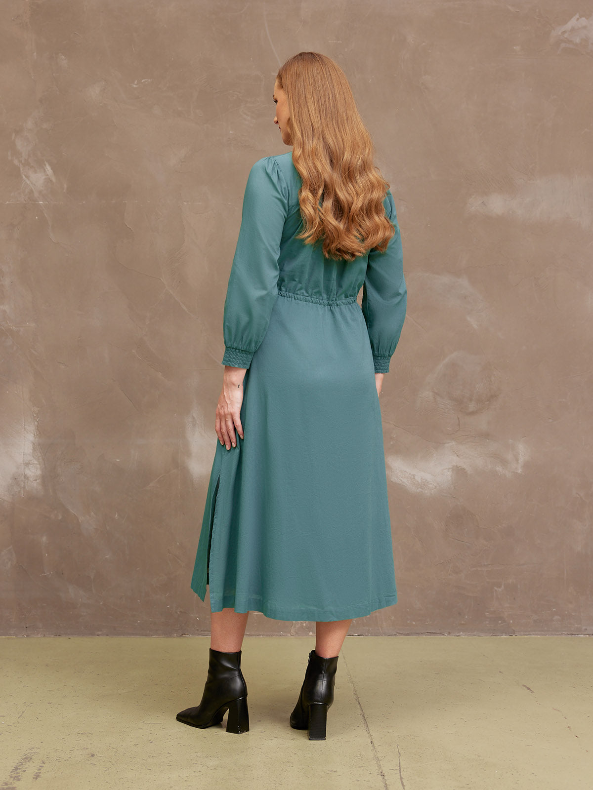 Kiara Drawcord Midi Dress