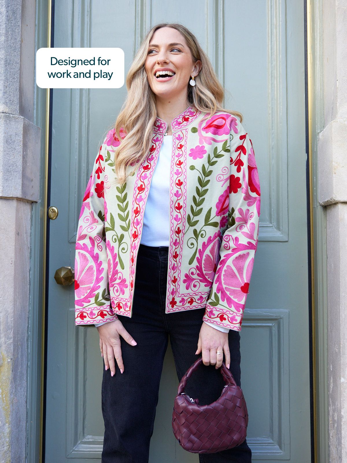 Nivi - Luxury Reversible Embroidered Jacket - Special Edition