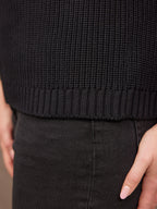 Zoey Tank Knit - Black