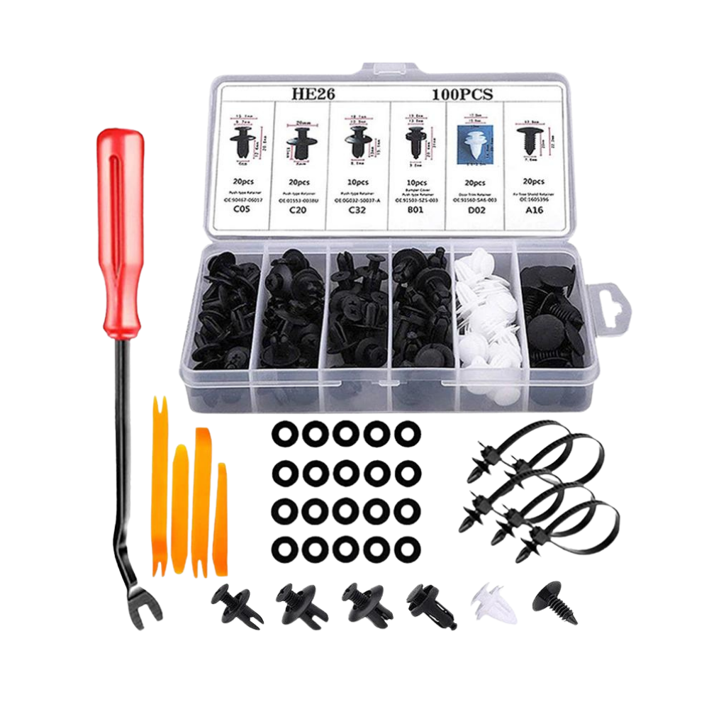 Car Door Panel Clip Set